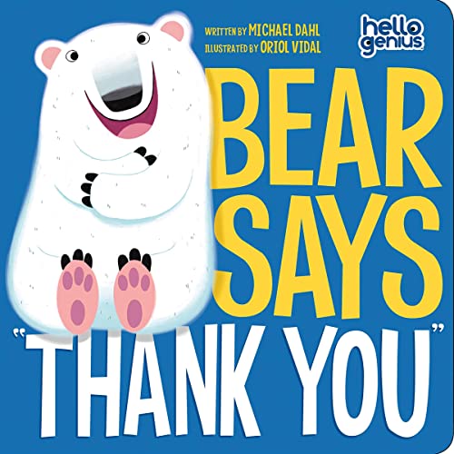 Bear says thank you